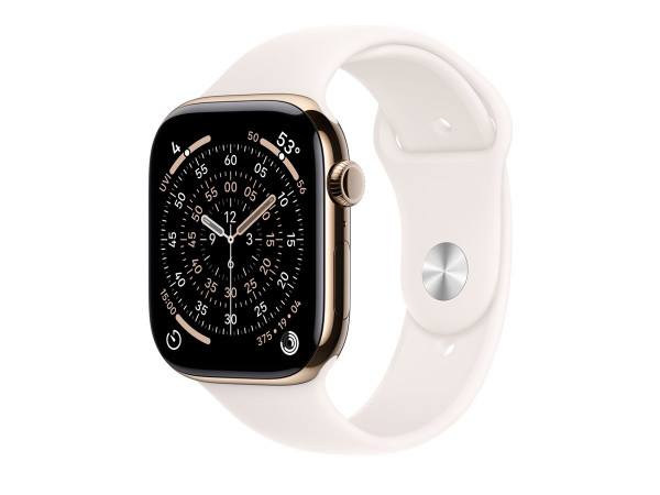 Apple Watch Series 11 (Titan Gold, Titangehäuse, 46 mm,