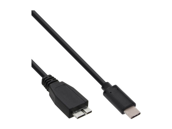 InLine? USB 3.1 Kabel, Typ C Stecker an Micro-B Stecker,