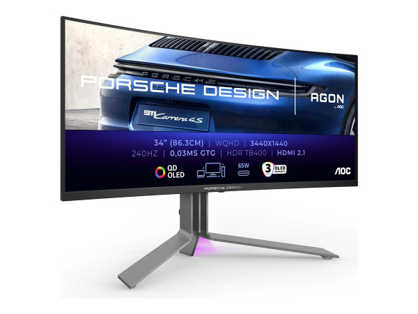 AOC OLED Agon PRO PD34 (86.4 cm (34 Zoll), schwarz