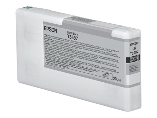 Epson Tinte Light-Schwarz C13T653700 Tinte 200 ml