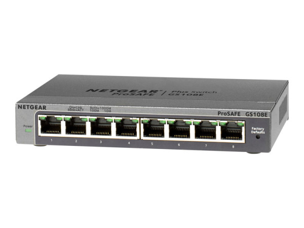 Switch NETGEAR 8x GE GS108E-300PES retail