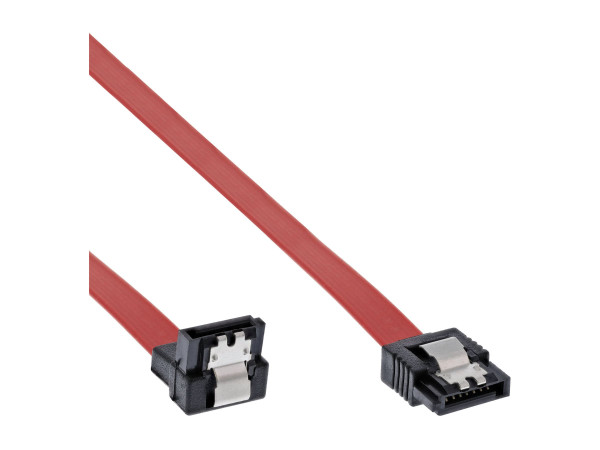 InLine® SATA Anschlusskabel abgewinkelt, mit