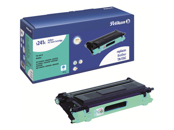 Toner Brother TN-135C comp. Pelikan 1241c cyan