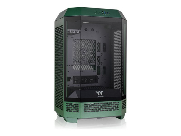 Thermaltake Tower 300 (dunkelgrün, Tempered Glass)