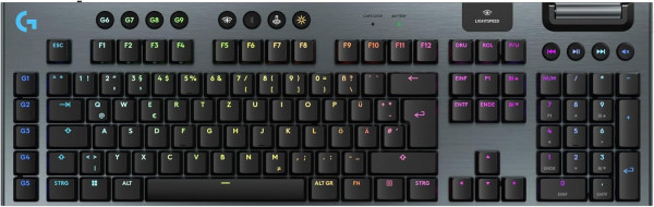 Logitech G915 X LIGHTSPEED (schwarz, DE-Layout, GL Clicky)