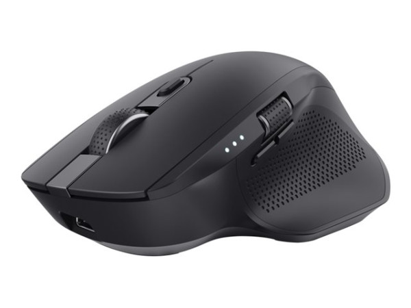 Trust Ozaa+ Multi-Device Wireless Mouse schwarz, USB/Bluetoo