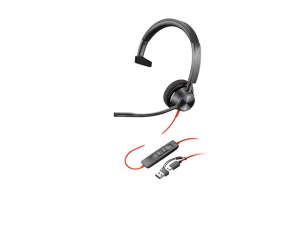 HP POLY BW 3310 MONO USB-C/A HEADSET
