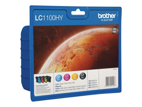 Brother Tinte Komplettset LC1100HY