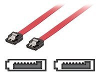 SATA-Kabel Equip SATA -> SATA down 1,00m St/St Riegel