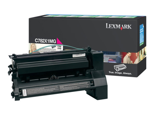 Lexmark C782X1MG Tonerkartusche magenta return program,