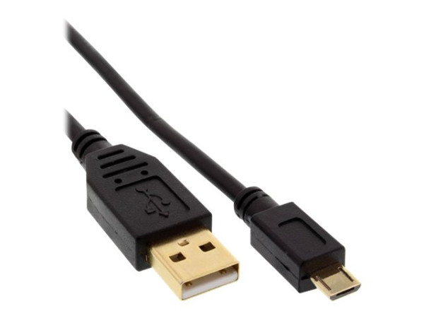 InLine« Micro-USB 2.0 Kabel, USB-A Stecker an Micro-B, 1.5