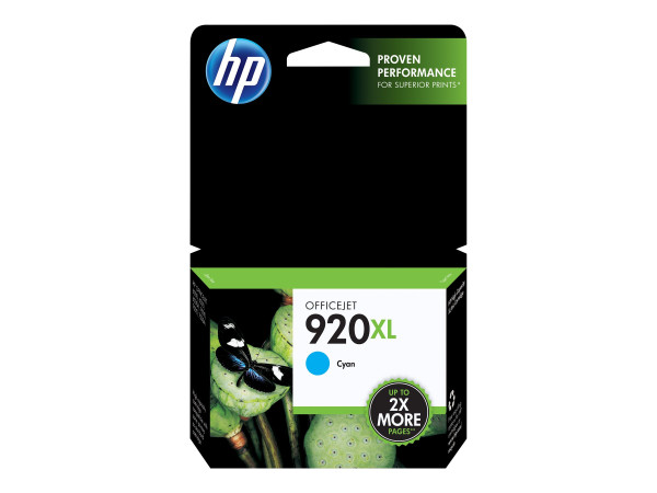 Tinte HP CD972AE cyan No.920XL