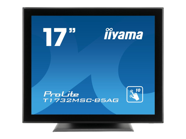 Iiyama Iiya 17 L T1732MSC-B5AG schwarz, HDMI, DisplayPort,