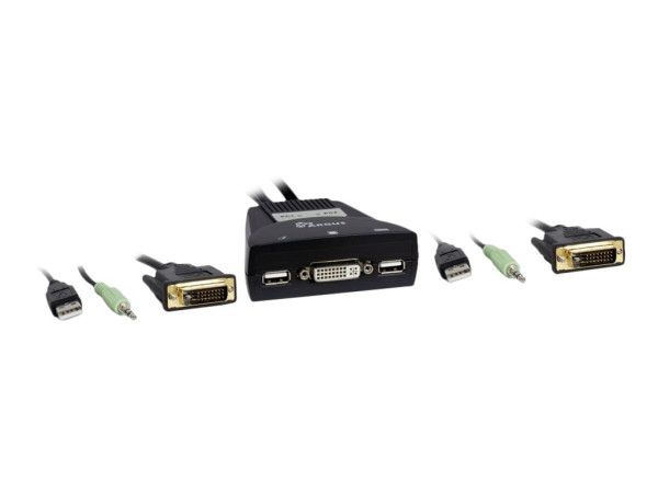 Inter-Tech KVM-Switch LS-21DA DVI | 88887188