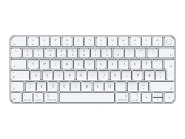 Apple Magic Keyboard mit Touch ID (silber/weiß, NO-Layout,