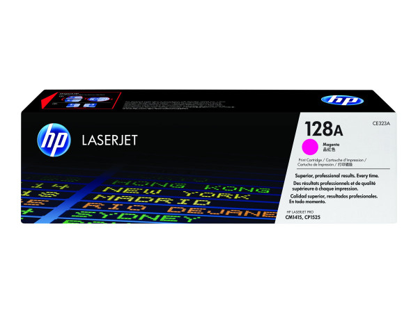 Toner HP CE323A magenta (rot), ca. 1300 Seiten