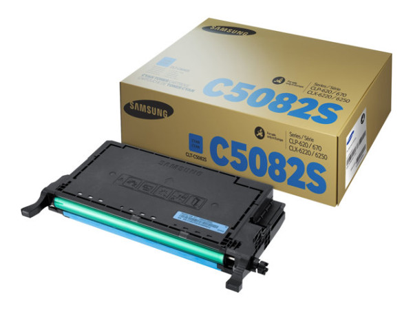 Samsung Sams Toner CY CLT-C5082S Retail Toner Cyan 2000