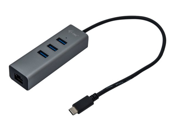 i-tec USB-C Metal HUB 3 Port Giga | C31METALG3HUB