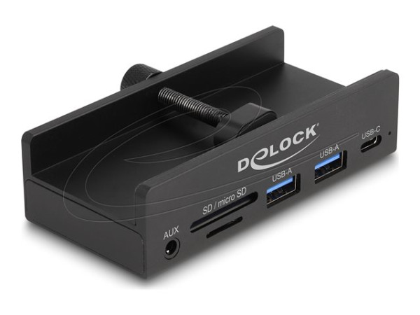 DeLOCK Externer USB 5 Gbps 3 Port Hub 2 x USB Typ-A, 1 x
