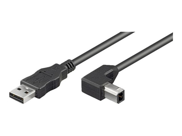 Kabel USB St."A"=>St."B" 3,0m schwarz