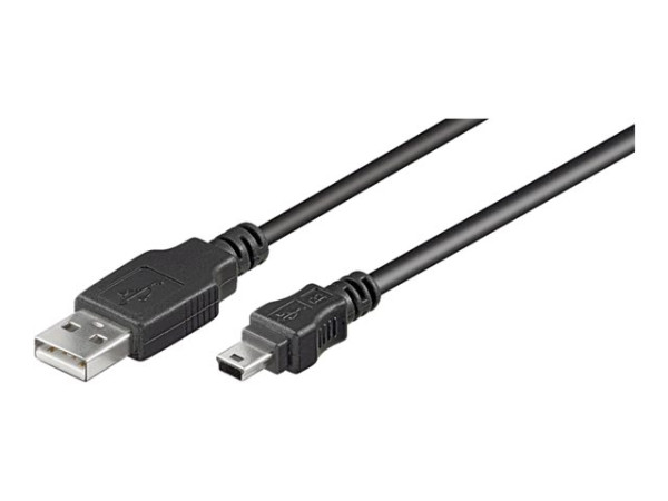 Goobay (ohne Kennzeichnung) USB MINI-B 5 pin 300 SCHWARZ