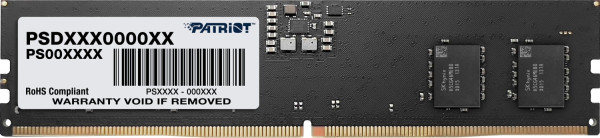 Patriot DIMM 16 GB DDR5-5200 (schwarz, PSD516G520081,