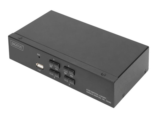 Digitus Desktop HDMI KVM Switch 4-Port