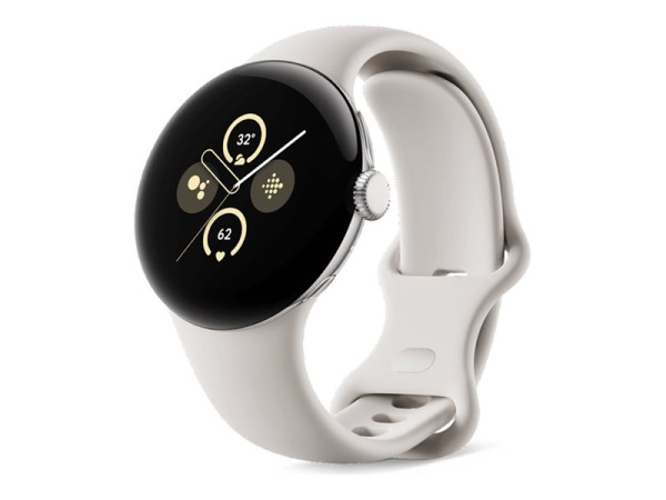 Google Pixel Watch 2 (hellbeige, Porcelaine, LTE)