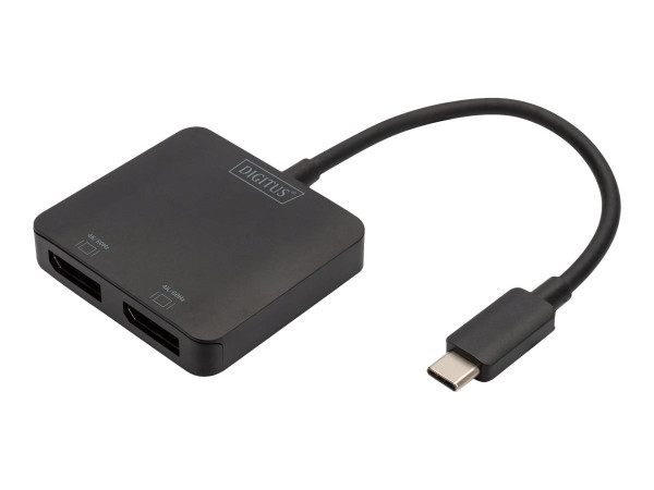 Digitus 2-Port MST Video Hub (USB-C, 2x DisplayPort)