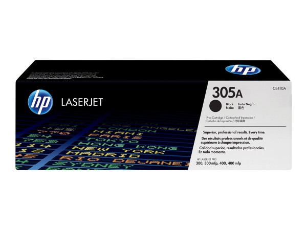 Toner HP 305A (CE410A) schwarz (ca. 2200 Seiten)