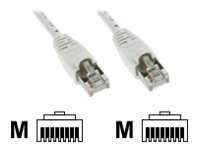 Patchkabel, SF/UTP, Cat.5e, weiß, 5,00m RJ45 (Inline)