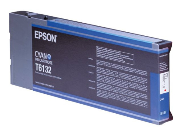 Epson C13T613200|T6132 Tintenpatrone cyan, Inhalt 110 ml