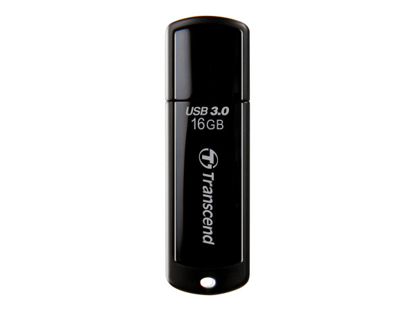 16 GB Transcend JetFlash 700 16 GB (schwarz (hochglanz))