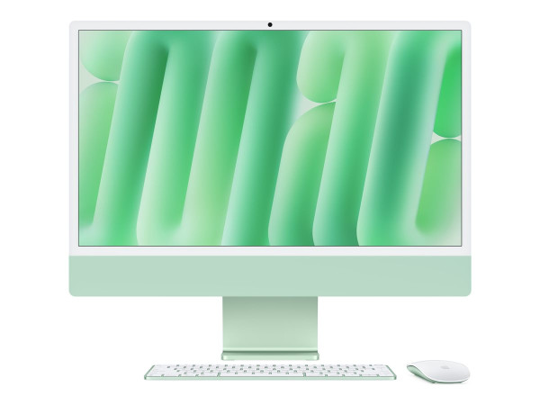 Apple "iMac 59,62 cm (24") M4 2024 (grün/hellgrün, macOS,