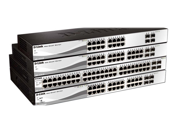 NW Switch 10/100/1000Mbit 16Port D-Link DGS-1210-20