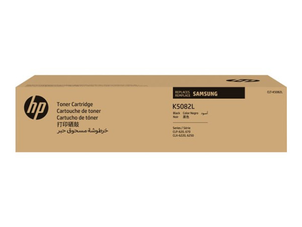 Samsung Toner BK CLT-K5082L Retail Toner Schwarz 5000