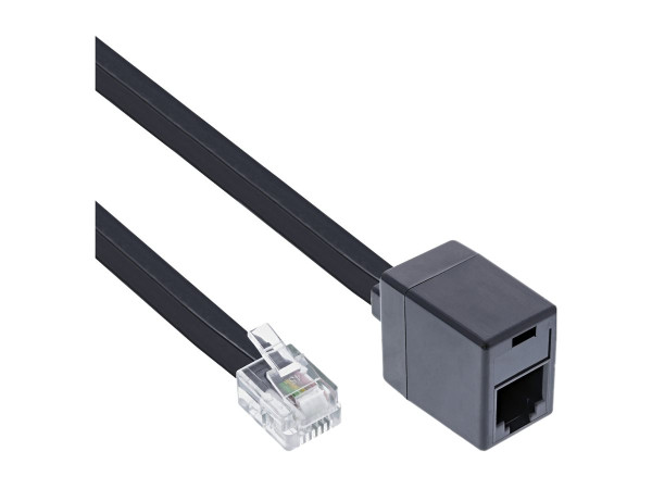 InLine® Modular Verlängerung, RJ12 Stecker / Buchse, 2m