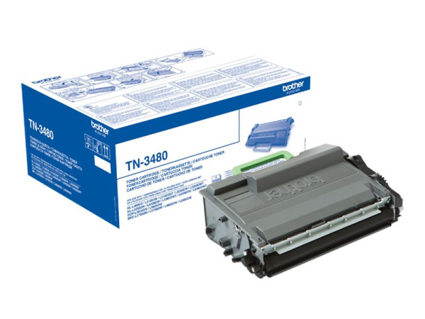 Brother Toner schwarz TN-3480 Toner Schwarz 8000 Blatt