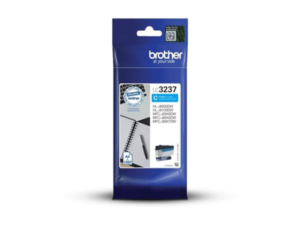 Brother Tinte CY LC-3237C Tinte