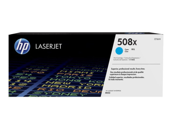 Hewlett-Packard Toner cyan CF361X Toner Cyan ca. 9.500