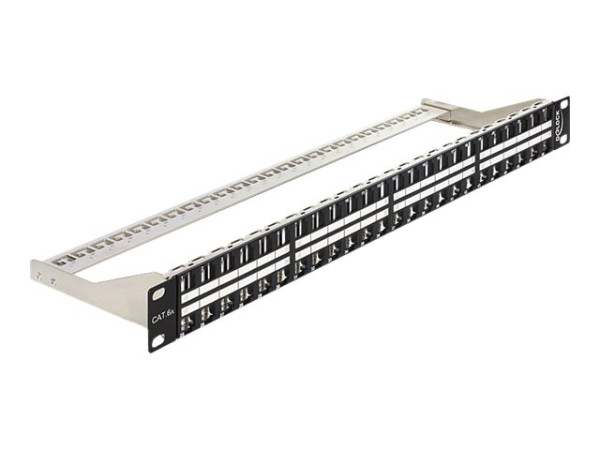 Patchpanel Delock 1HE 48 Keystone Ports 19,2 x 14,9mm