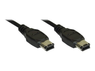 InLine® FireWire Kabel, IEEE1394 6pol Stecker / Stecker, 10m