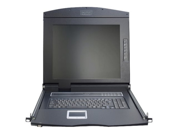 Digitus 19" KVM Konsole 17"TFT 8p Cat5 nicht