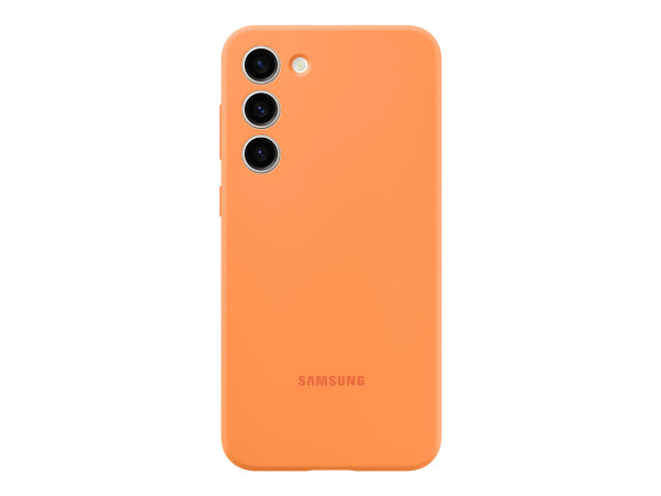 Samsung Sam Silicone Case f. Galaxy S23+ og orange