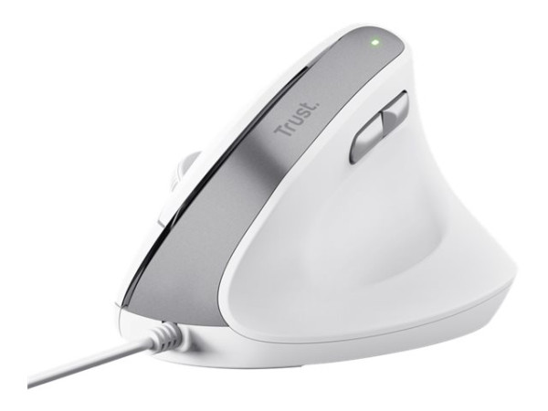 Trust Bayo II Ergonomic Mouse weiß, ECO zertifiziert, USB