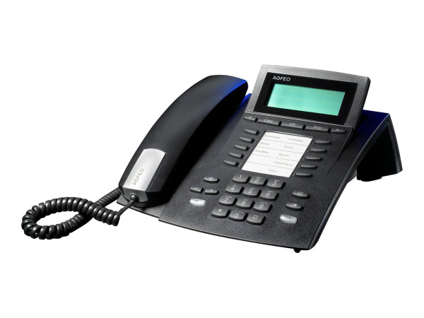 Festnetzprodukte ISDN Agfeo Systemtelefon ST 22 schwarz