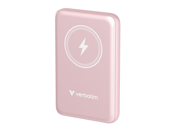Verbatim Wireless Powerbank Charge 'n' Go 10.000mAh (rosa,