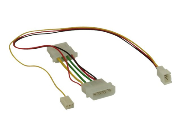 InLine« Lüfter Adapterkabel, 12V zu 7V, mit Tachosignal