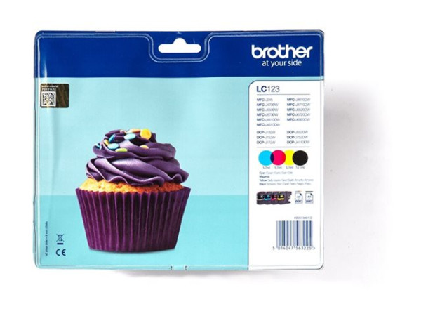 Brother Tinte Valuepack LC-123
