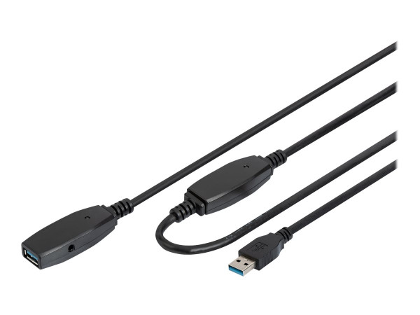 Digitus Digitus Aktives USB 3.0 Verlängerungskabel, 10 m